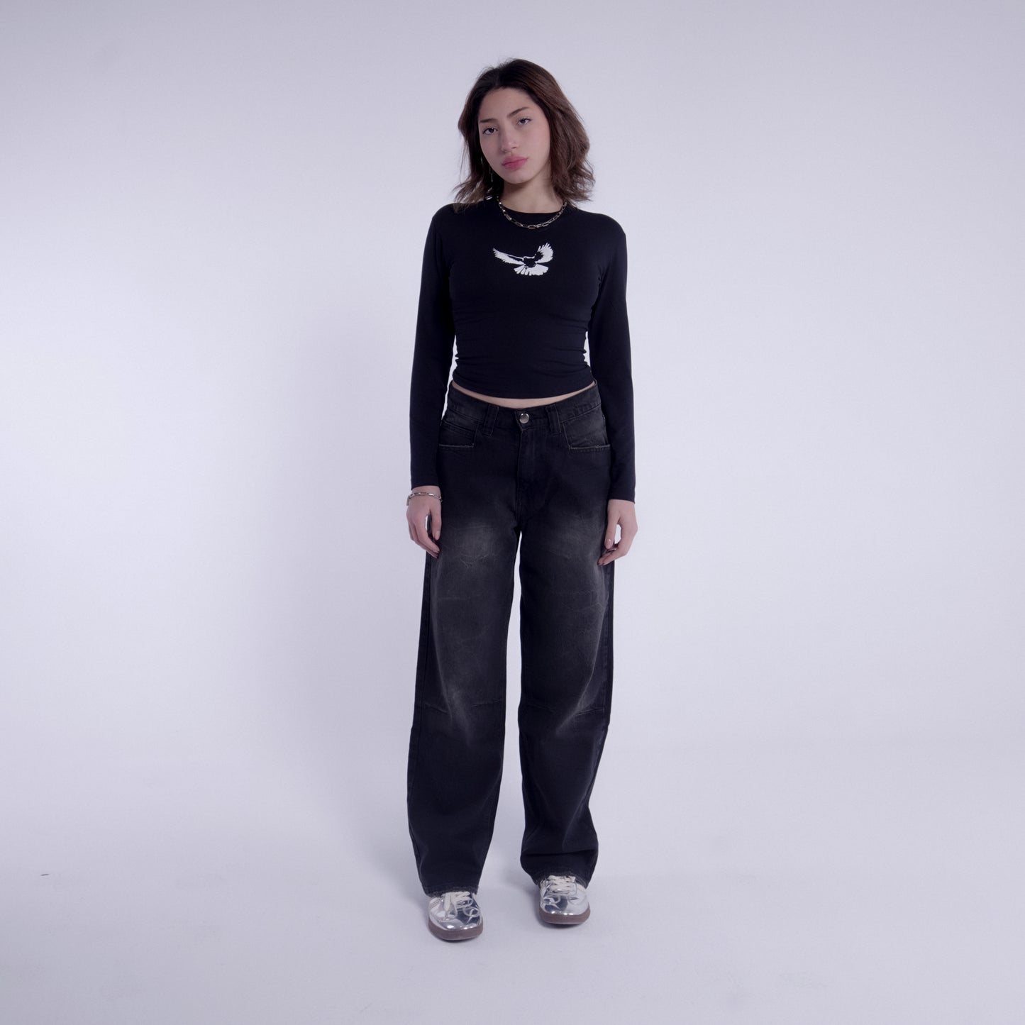 Black Denim Unisex Jeans