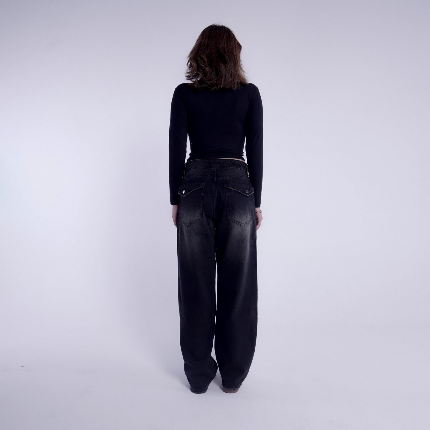 Black Denim Unisex Jeans
