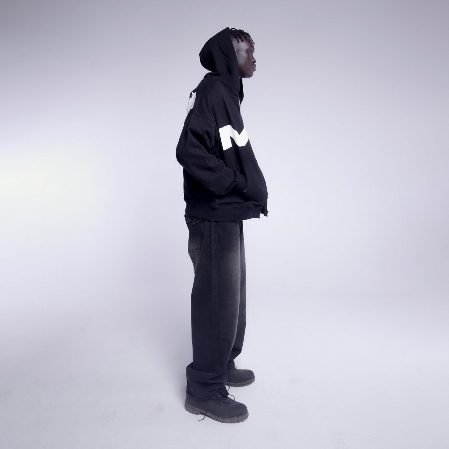 Black Denim Unisex Jeans