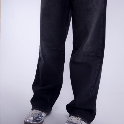 Black Denim Unisex Jeans